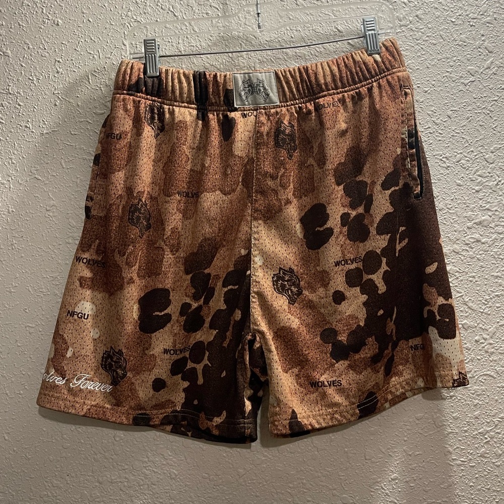 Darc Sport Wolves Club Mesh Camouflage Shorts.#220
